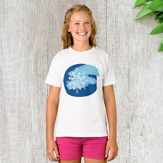 T-shirt Flèche de neige en hiver
