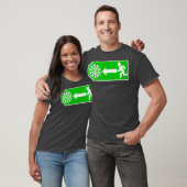 T-shirt Flèche de sortie fléchettes - Cible Cadeau d'anniv (Unisexe)