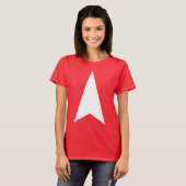 T-shirt Flèche direction (Devant entier)