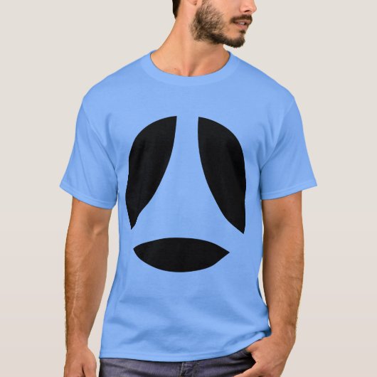 T-shirt Flèche en courbe (Devant)