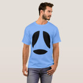 T-shirt Flèche en courbe (Devant entier)