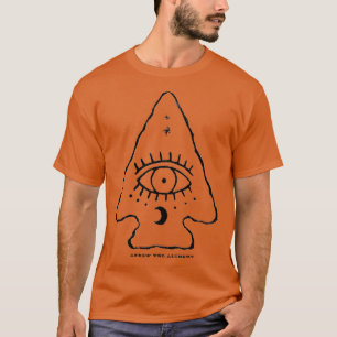 T-shirt flèche et alchimie talisman