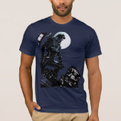 T-shirt Flèche | Flèche verte au clair de lune (Devant)