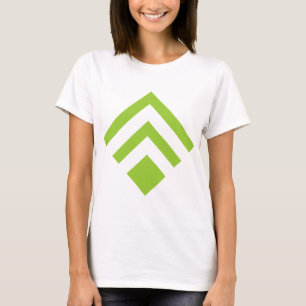 T-shirt Flèche géométrique 02 - Martian Green