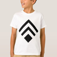 Flèche géométrique 02 - Noir