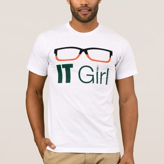 T-shirt Flèche | Graphique de lunettes pour filles IT (Devant)