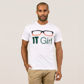 T-shirt Flèche | Graphique de lunettes pour filles IT (Devant entier)