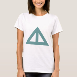 T-shirt Flèche triangulaire divisée