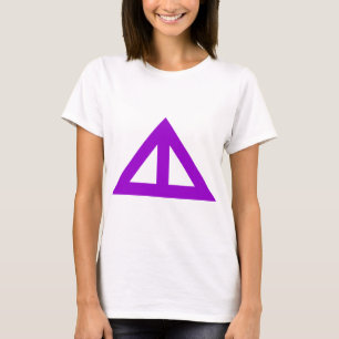 T-shirt Flèche triangulaire divisée