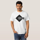 T-shirt Flèche vers la cible (Devant entier)