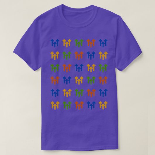 T-shirt Flèches colorées (Design devant)