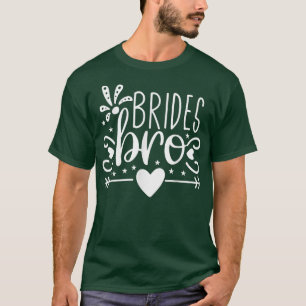 T-shirt Flèches de cœur de demoiselle d'honneur de mariage