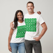 T-shirt Flèches de style LED - Vert (Unisexe)