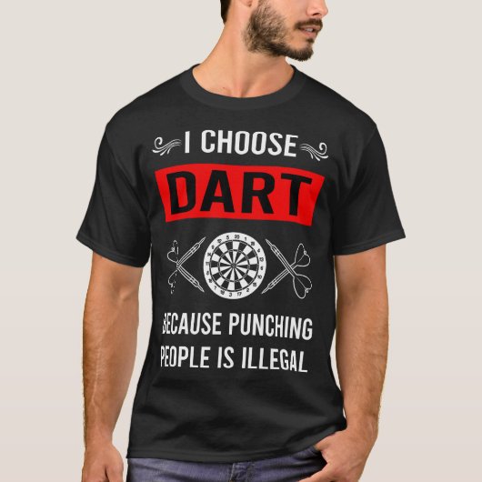 T-shirt Fléchettes de boxe (Devant)