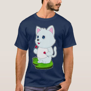 T-shirt fléchettes de chat