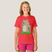 T-shirt fléchettes de chat (Devant entier)