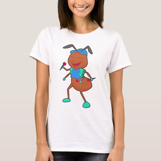 T-shirt Fléchettes de fléchettes de sport (Devant)