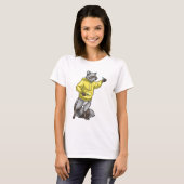 T-shirt Fléchettes de Raton laveur (Devant entier)