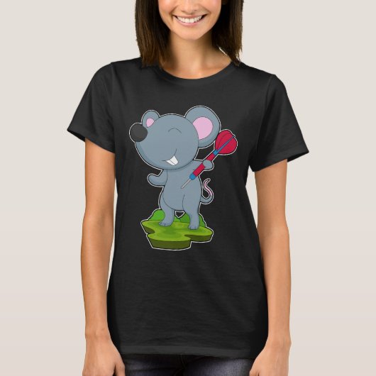 T-shirt Fléchettes de souris (Devant)