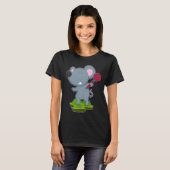 T-shirt Fléchettes de souris (Devant entier)