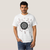 T-shirt Fléchettes Drôles (Devant entier)