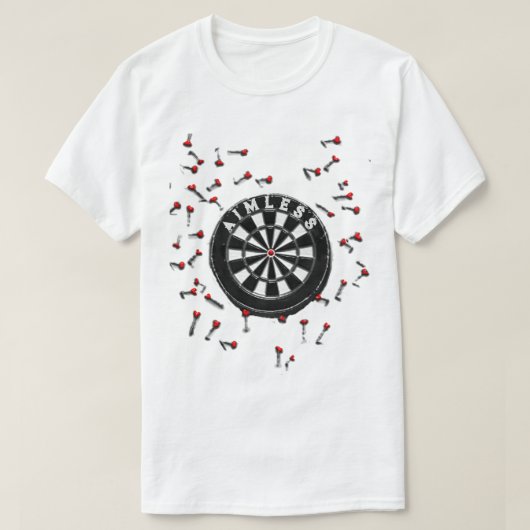 T-shirt Fléchettes Drôles (Design devant)