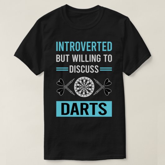 T-shirt fléchettes introduites (Design devant)