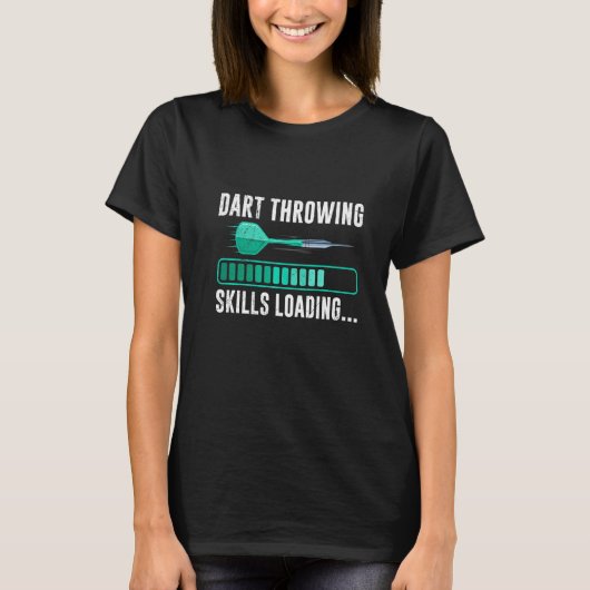 T-shirt fléchettes lancer compétences chargement dart play (Devant)
