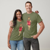 T-shirt Fléchettes Lion (Unisexe)