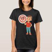 T-shirt fléchettes pour les joueurs de fléchettes Pally 20 (Devant)