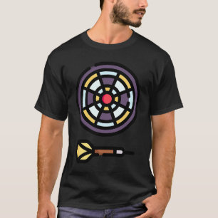 T-shirt fléchettes pour les joueurs de fléchettes Pally 20