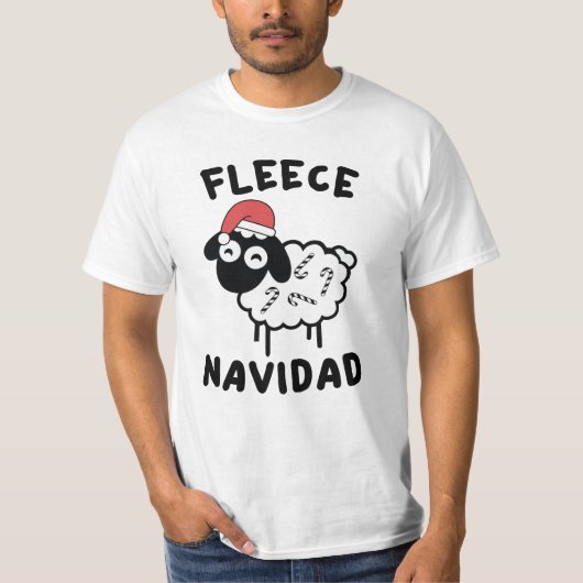T-shirt Fleece Navidad (Devant)