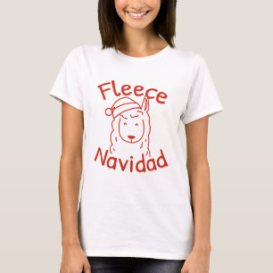 T-shirt Fleece Navidad