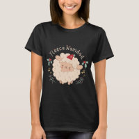 Fleece Navidad, mignon mouton de Noël