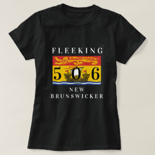 T-shirt Fleeking Nouveau-Brunswick Nouveau-Brunswick perso