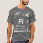 T-shirt Flérovium Element (blanc) (Devant)