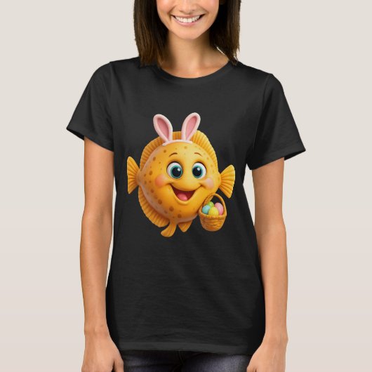 T-shirt Flet de Pâques Poisson (Devant)