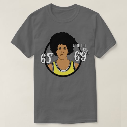 T-shirt Fletch Lakers 69 avec l'afro (Design devant)