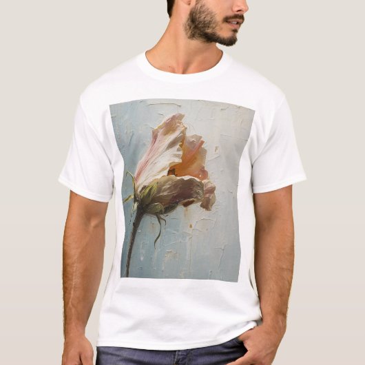 T-SHIRT FLEUR  (Devant)