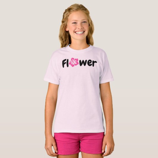 T-shirt Fleur (Devant entier)