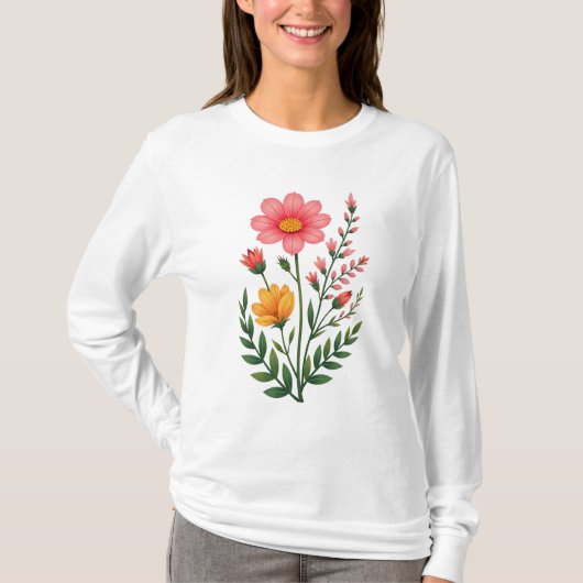 T-shirt Fleur (Devant)
