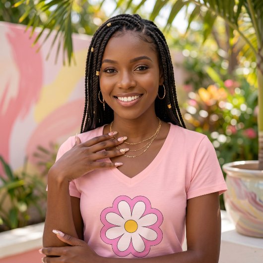 T-shirt Fleur