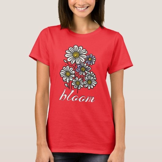 T-shirt Fleur 14 (Devant)