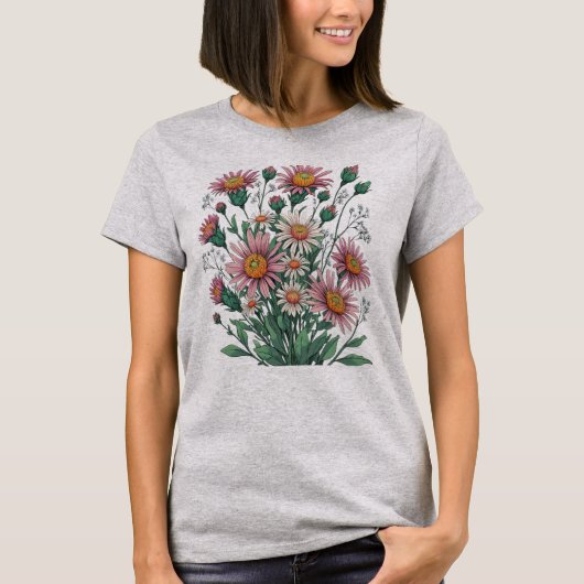 T-shirt Fleur 3 (Devant)
