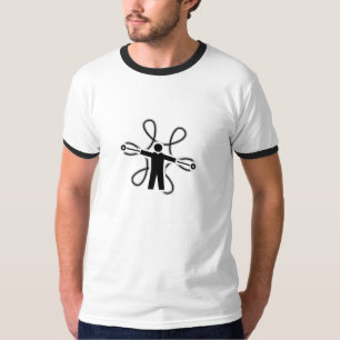T-shirt Fleur à chaînes de fileur du feu POI