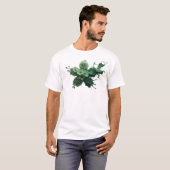 T-shirt FLEUR ABSTRAITE 34 Impression de mode tendance (Devant entier)