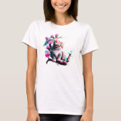 T-shirt Fleur acrylique (Devant)