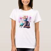 T-shirt Fleur acrylique (Devant)
