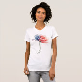 T-shirt Fleur Américaine (Devant entier)