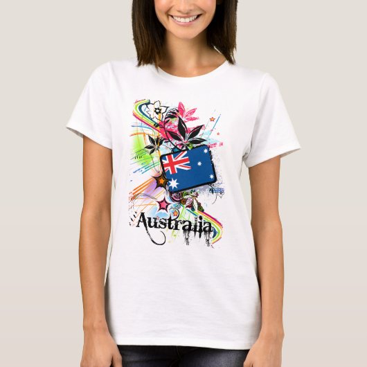 T-shirt Fleur Australie (Devant)